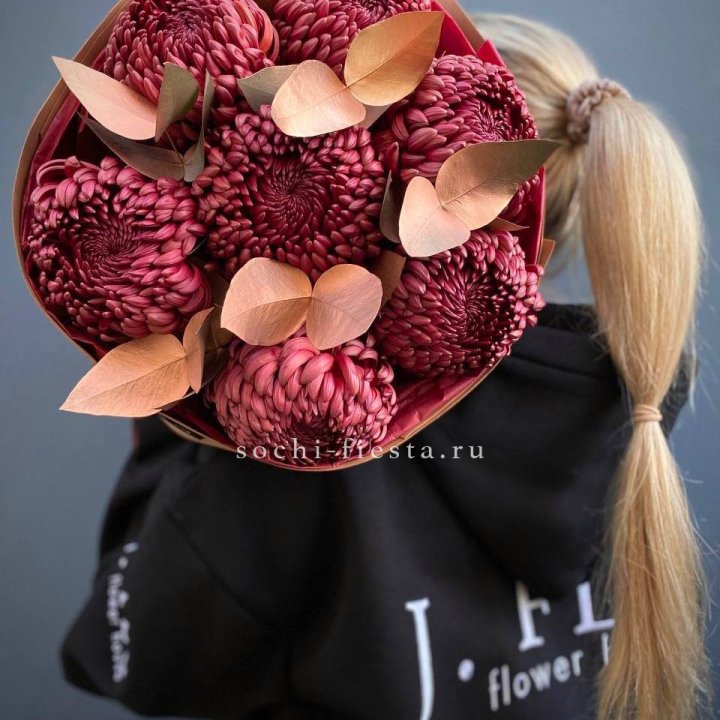 Хризантемы "Голд шоколад" в Балаково