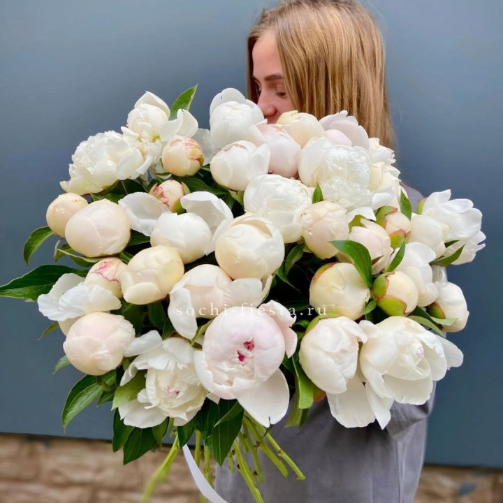 Охапка пионов в Балаково