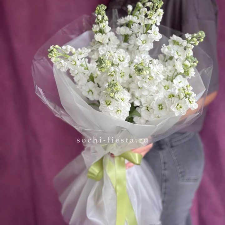 Букет ароматной маттиоллы №1 в Балаково