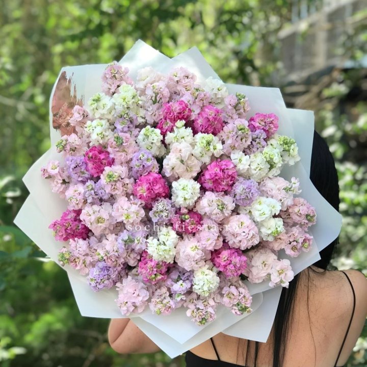 Букет ароматной маттиоллы №3 в Балаково