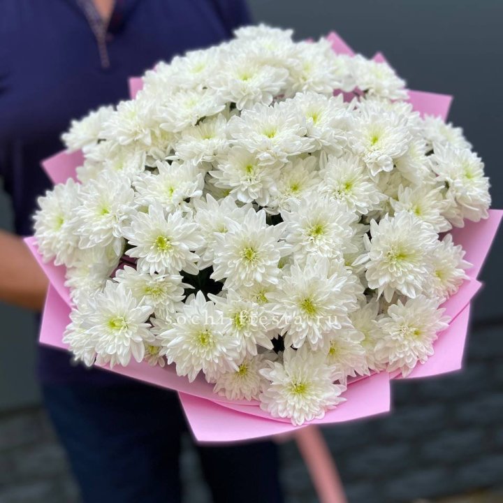  Букет 15 хризантем  в Балаково