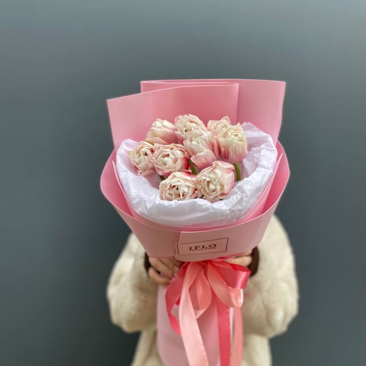 9 нежных тюльпанов в Балаково