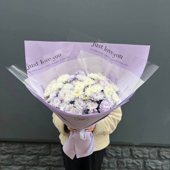 9 воздушных хризантем в Балаково