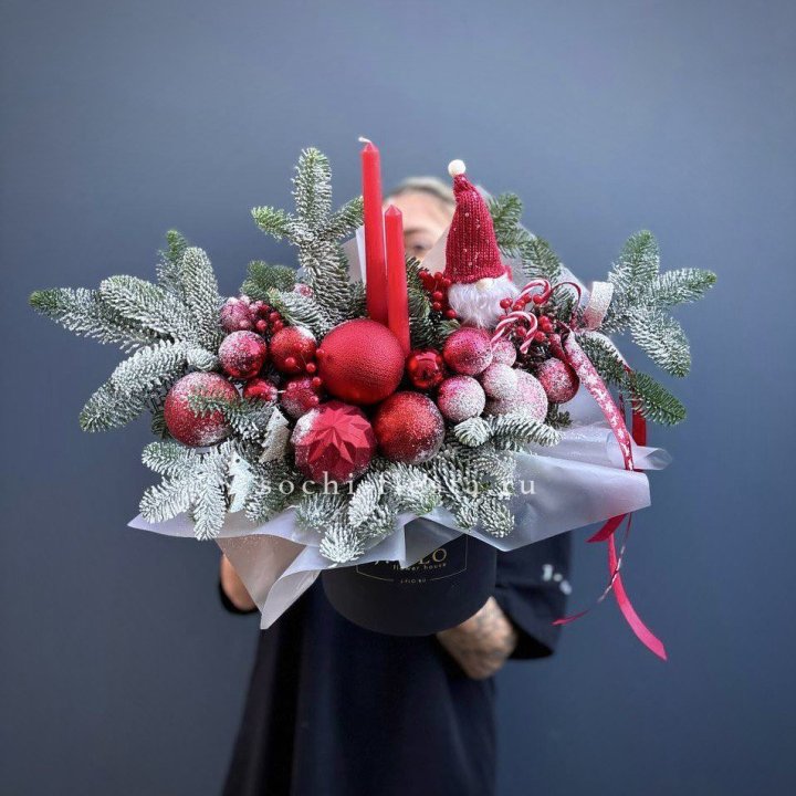 Композиция "Мери крисмас ред" в Балаково