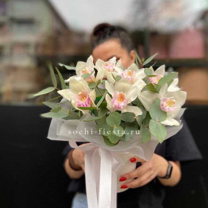 Бокс с орхидеями в Балаково