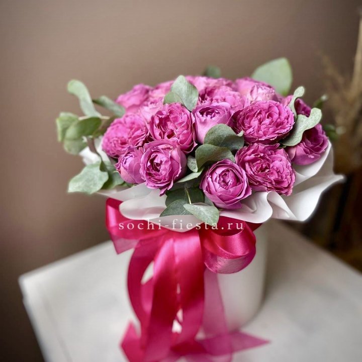 Розы Мисти баблс 7 веточек в Балаково