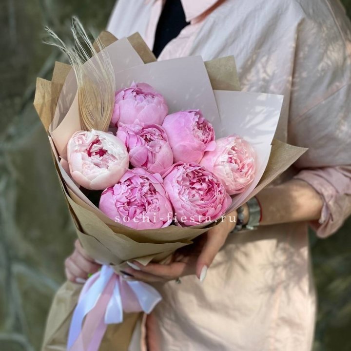 Букет пионов "Венди" в Балаково