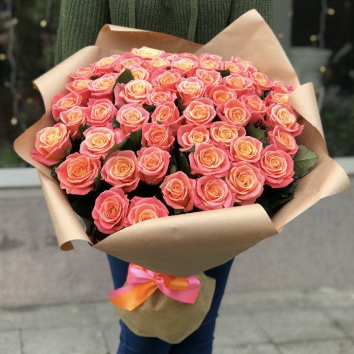 55 роз мисс пигги в Балаково