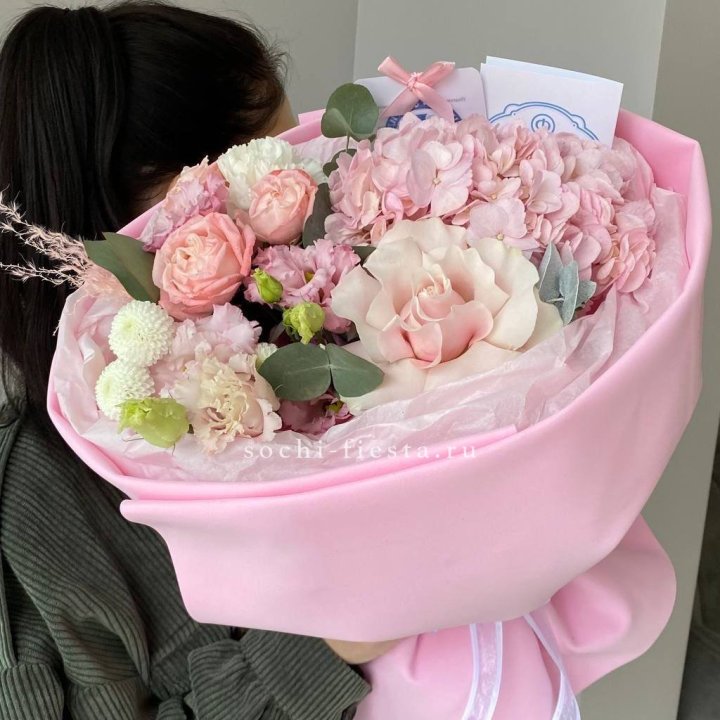 Авторский букет "Пинки" в Балаково