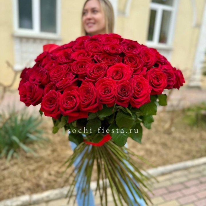 101 голландская роза в Балаково