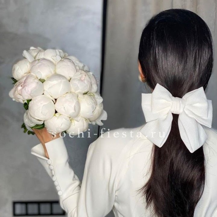 Свадебный букет пионов в Балаково