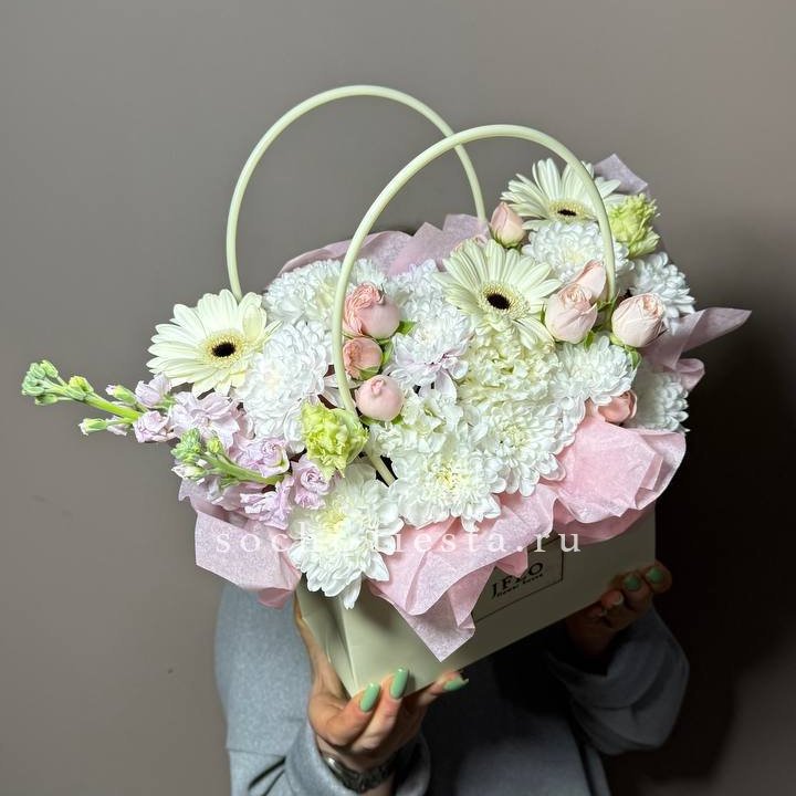 Сумочка "Белый рассвет" в Балаково