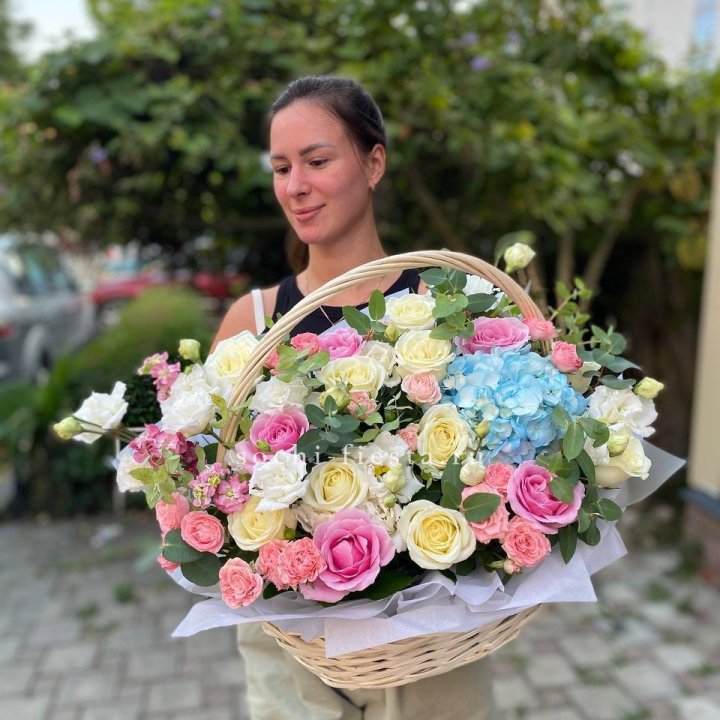 Цветочная корзина №2 в Балаково