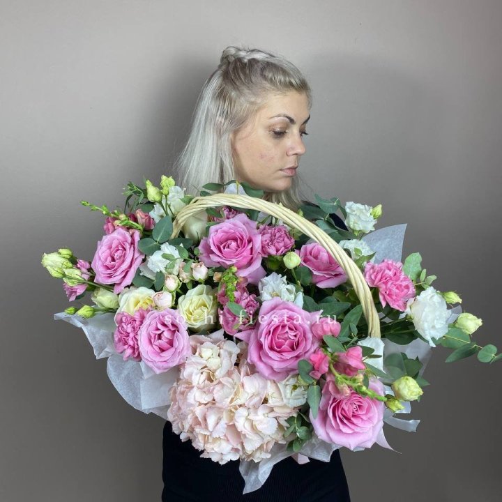 Цветочная корзина № 5 в Балаково