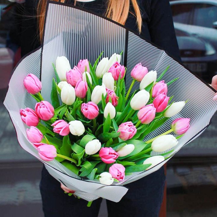 29 тюльпанов микс в Балаково