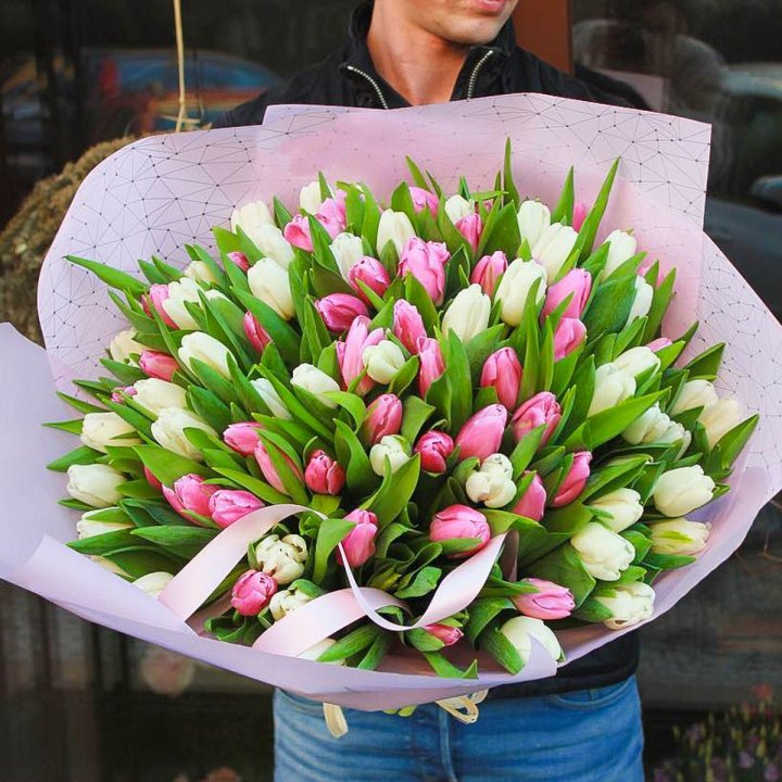 101 тюльпан микс в Балаково