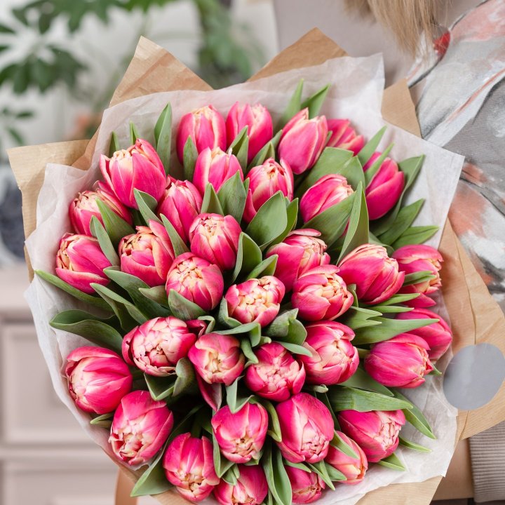Букет пионовидных тюльпанов в Балаково