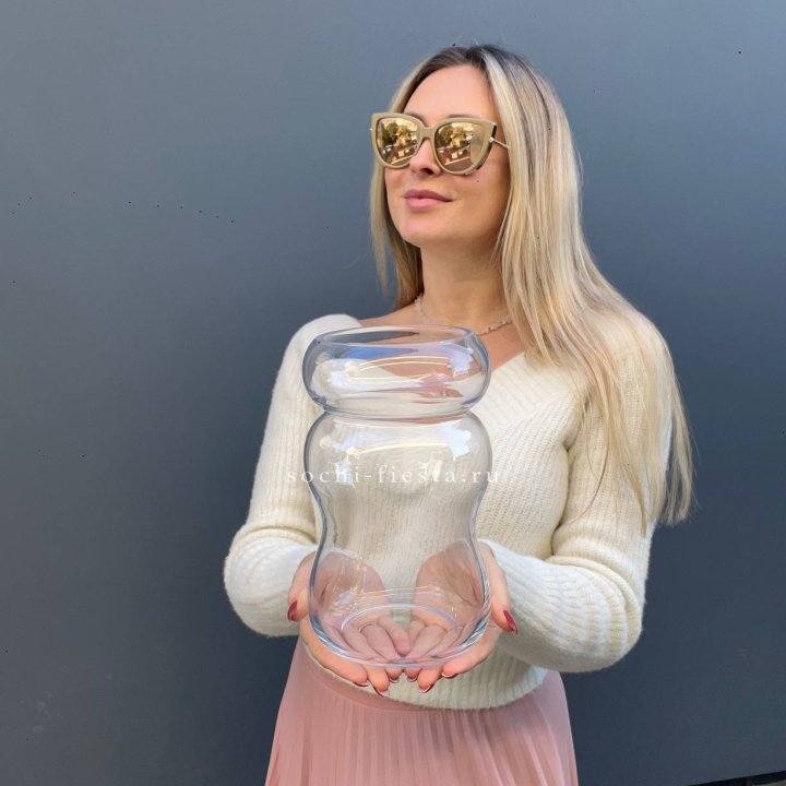 Стеклянная ваза №1 в Балаково